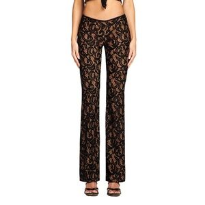 I.AM.GIA lace/sheer pants